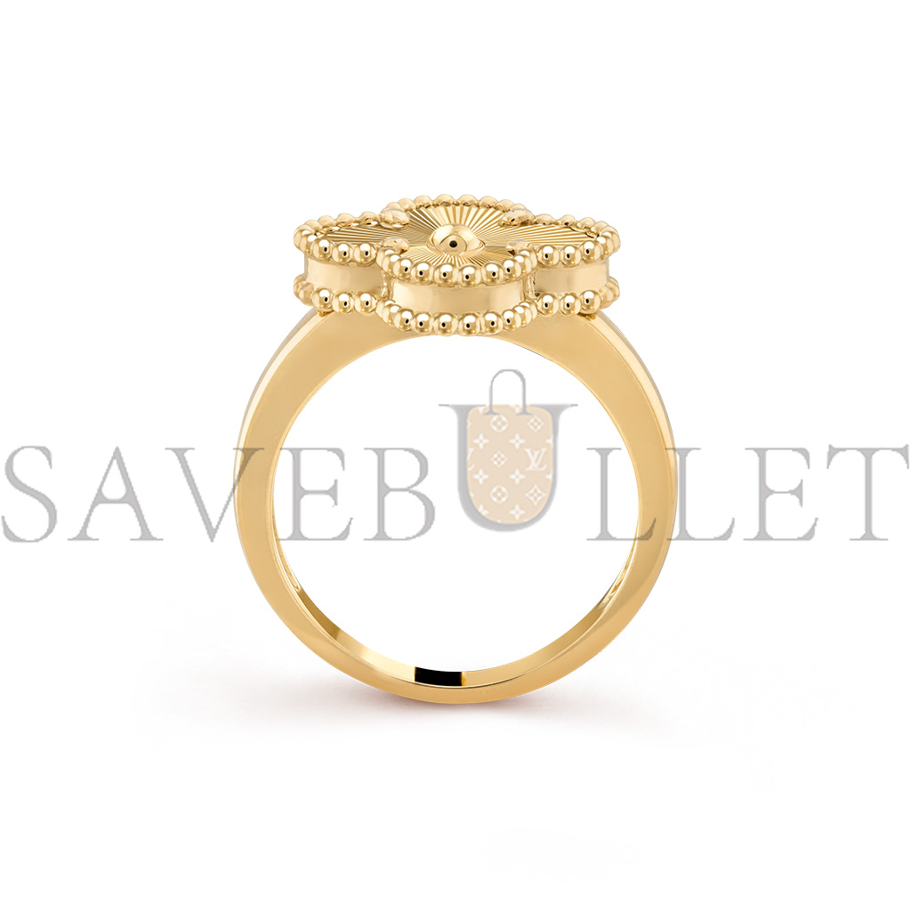 V*N CL*F arpels vintage alhambra ring - yellow gold vcarp6i300